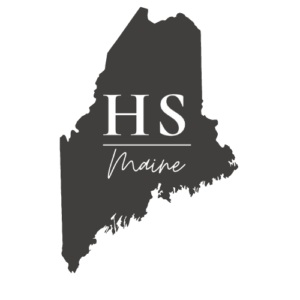 SWAG LOGO. HS Maine. Dark